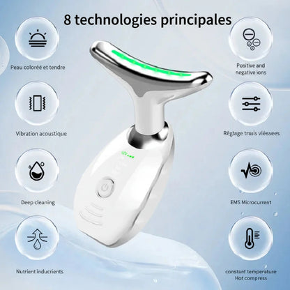 Masseur Liftant pour Cou & Visage à LED